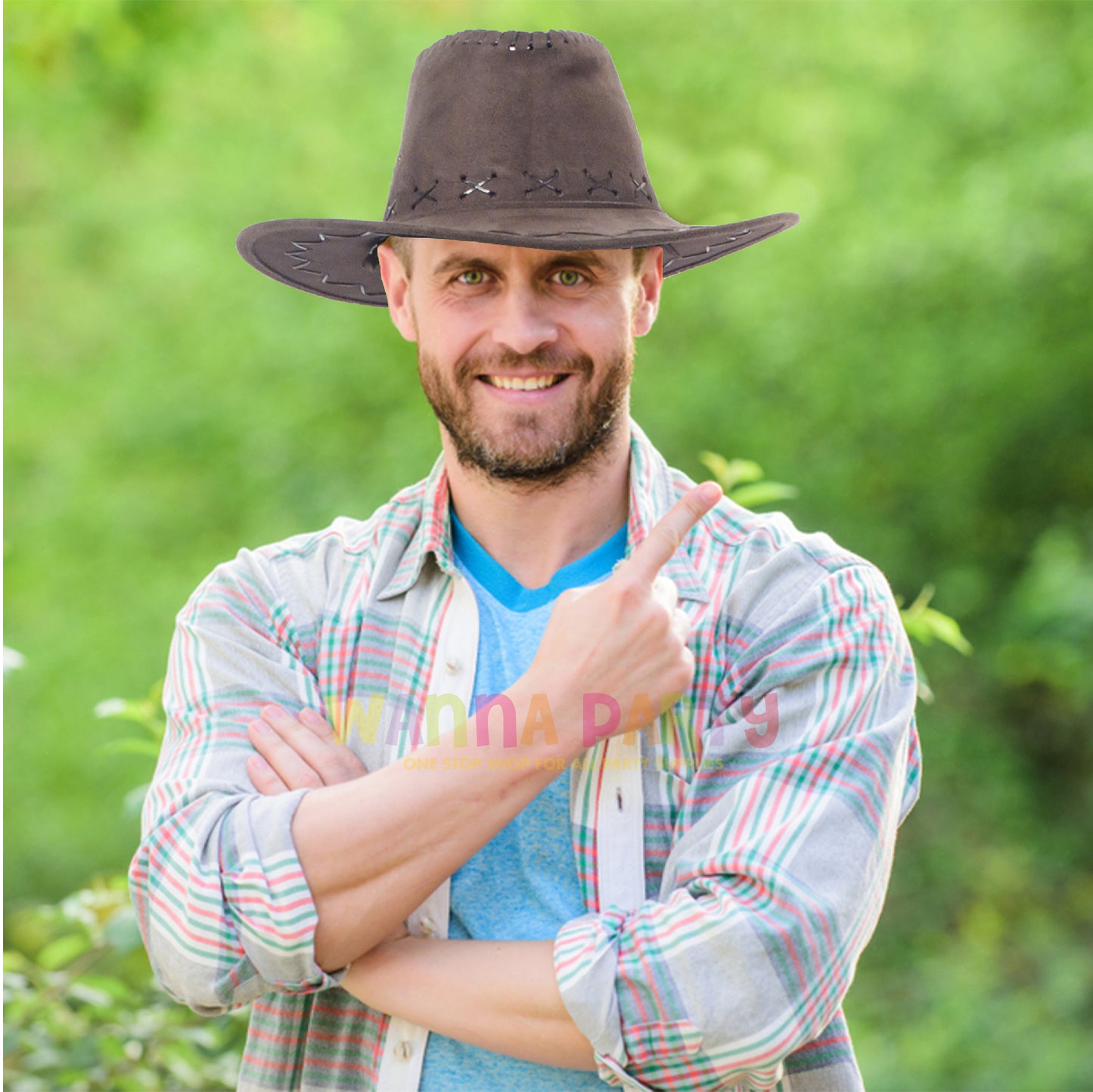 Brown Cowboy Hat