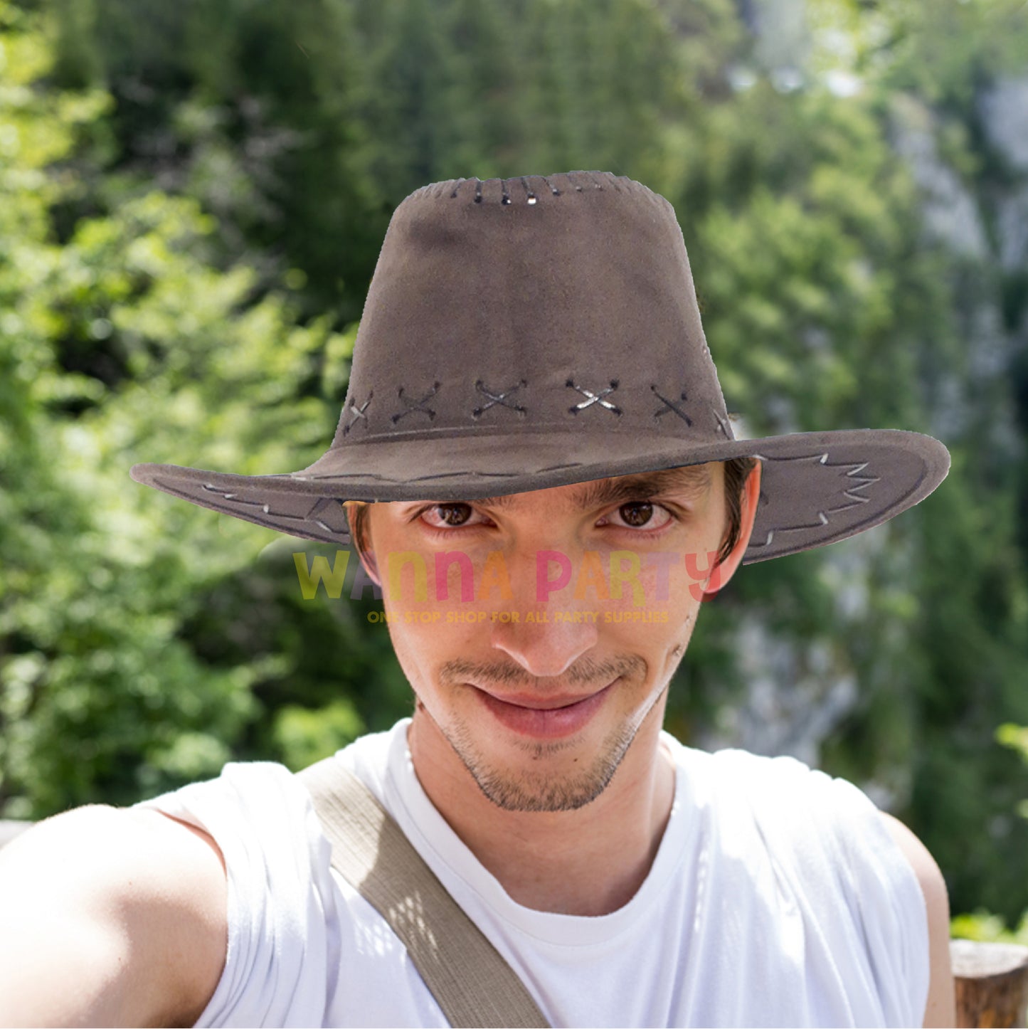 Brown Cowboy Hat