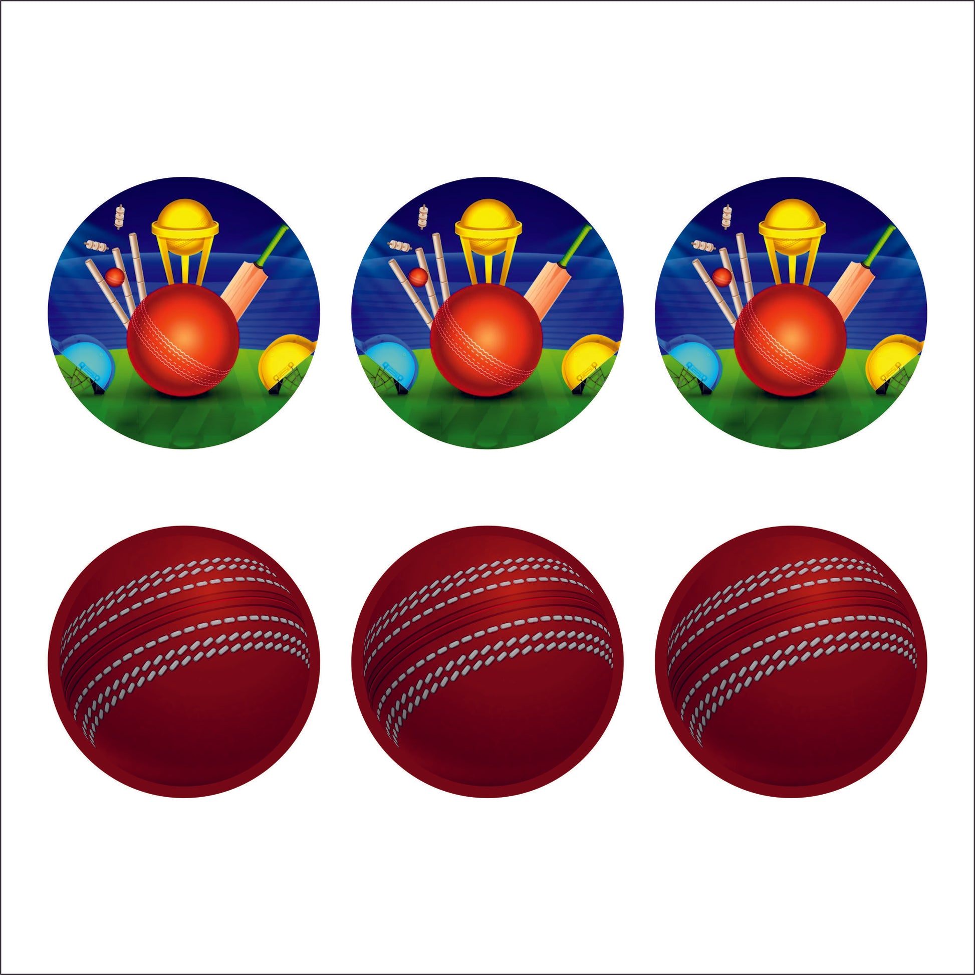 Cricket Swirl Decor - 12 PC