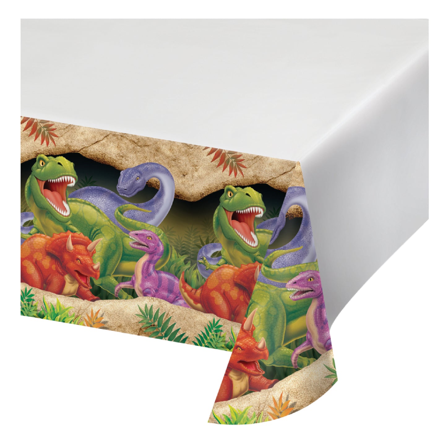 Dinosaur Blast Pl. Tablecover 54x102"