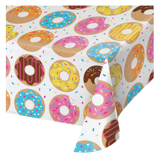 Donut Time Pl. Tablecover 54 x 102"