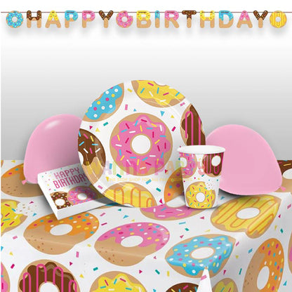 Donut Time Pl. Tablecover 54 x 102"