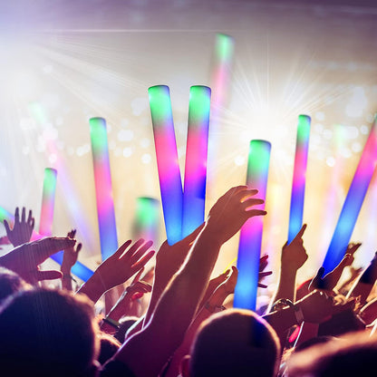 LED Foam Sticks for Cheering UV/Mehendi/Sangeet Party - 1PC