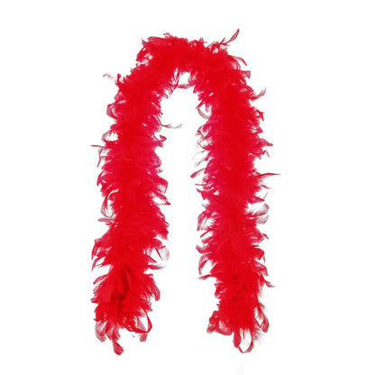 Feather Boa Red