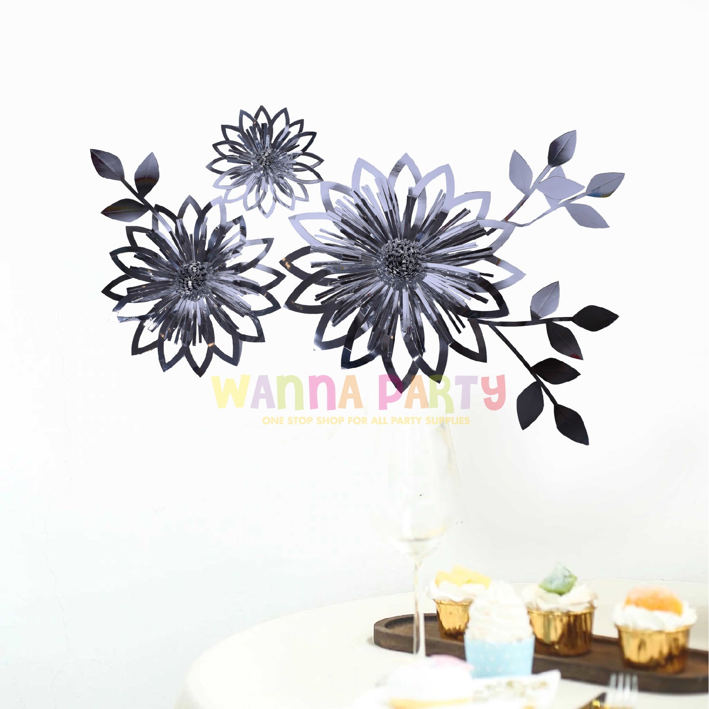 Flower Set of 3