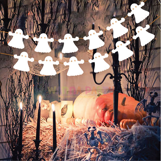 Ghost Paper Garland