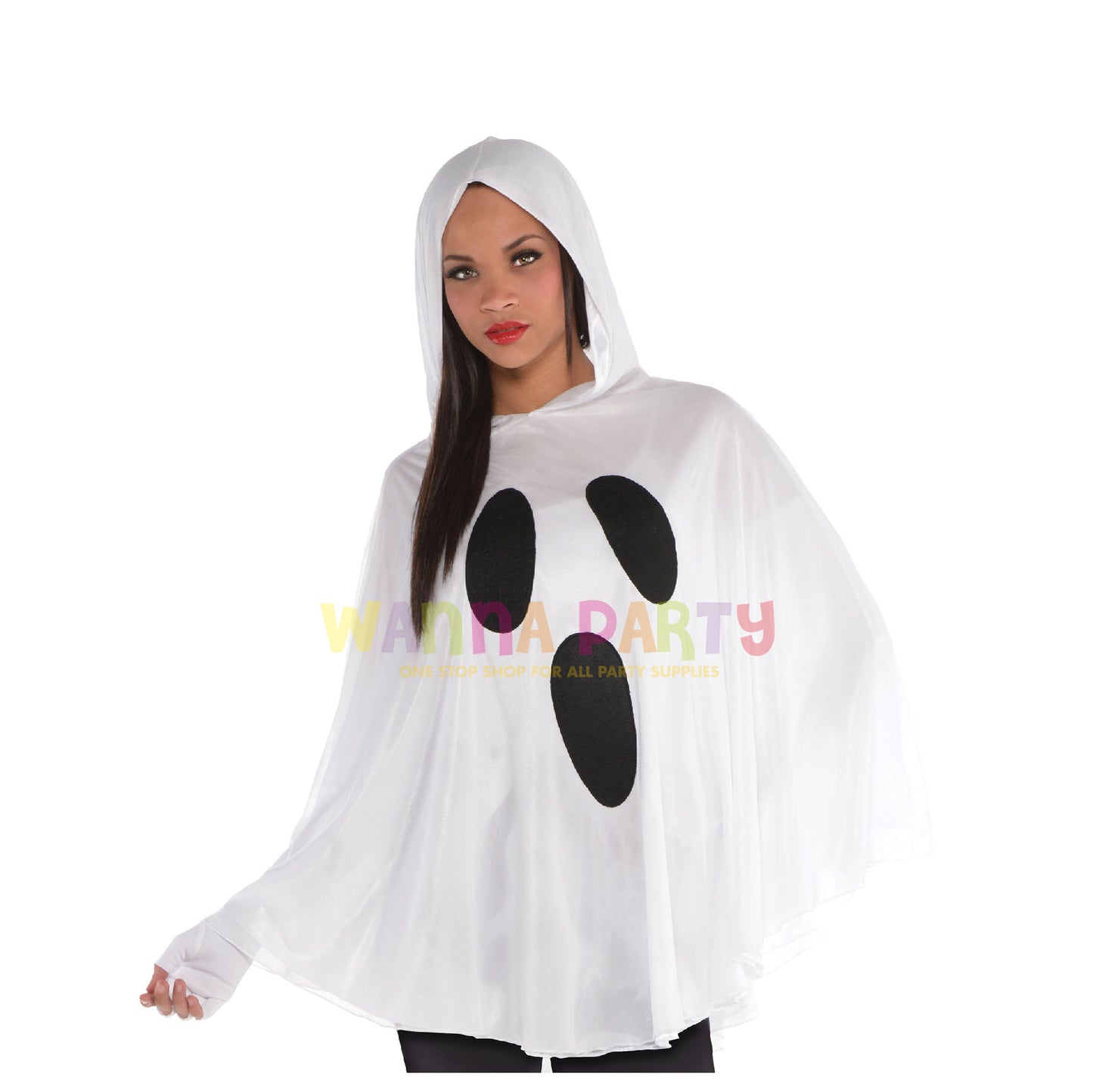 Halloween Ghost Poncho Small