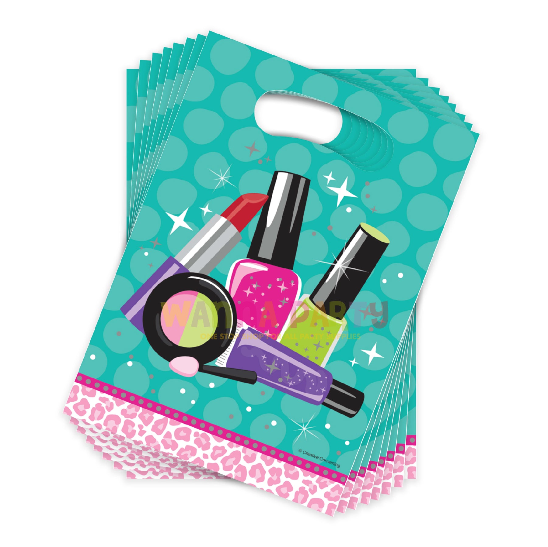 Glitzy Girl Loot Bags - 8PC