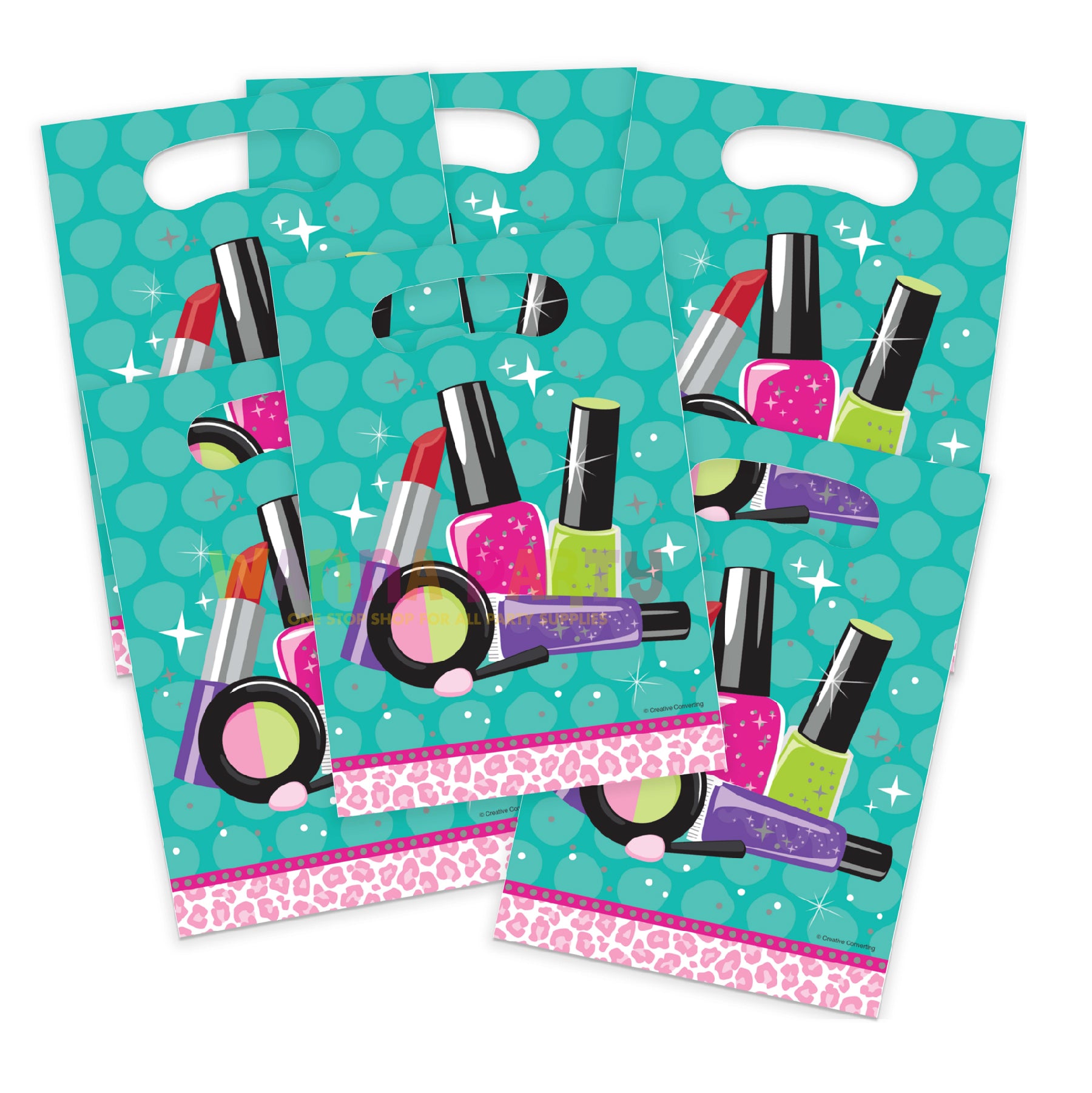 Glitzy Girl Loot Bags - 8PC