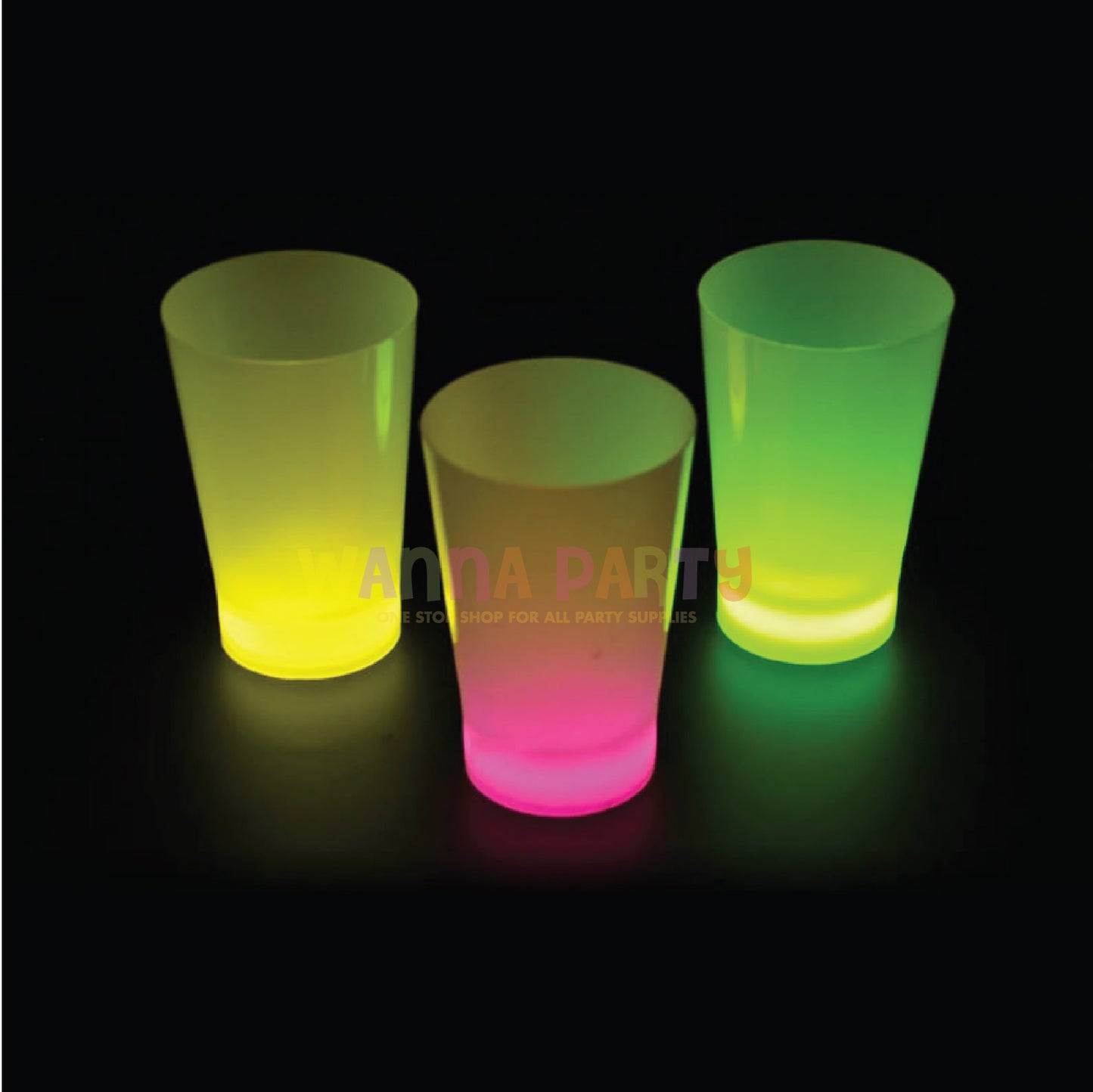 Glow In The Dark Glasses 12Oz - 1PC