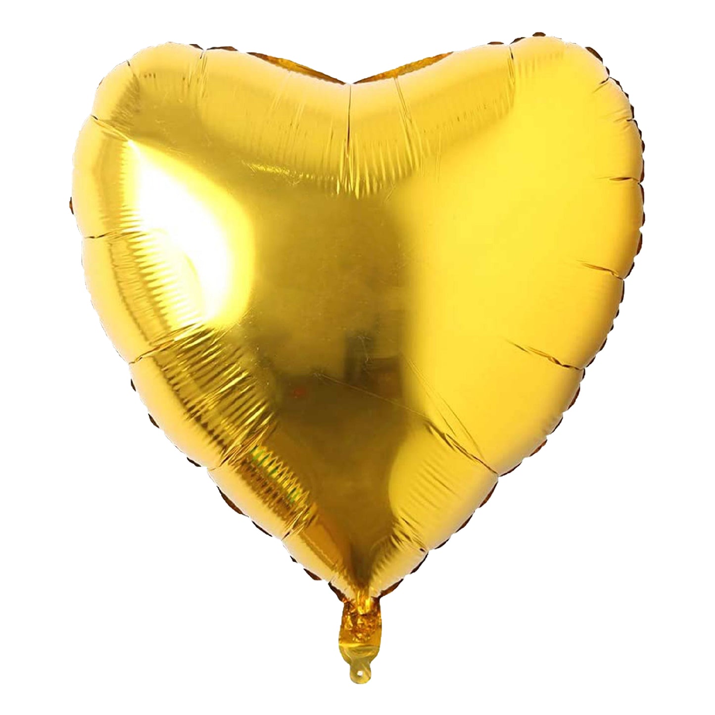 Gold Heart Foil Balloon 32"