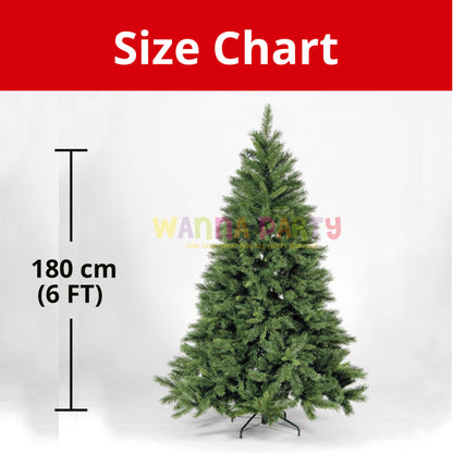 Grassy Finish Dense Green Christmas Tree with 762