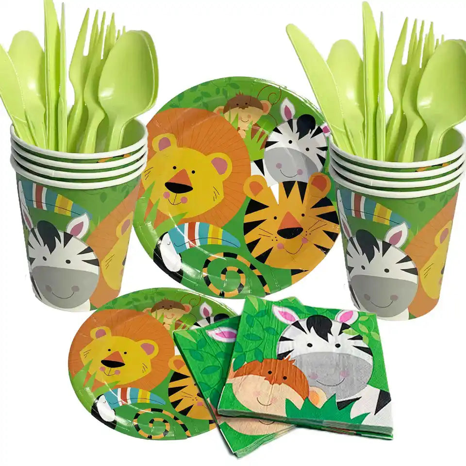 Jungle Animal Paper Napkins - 16PC