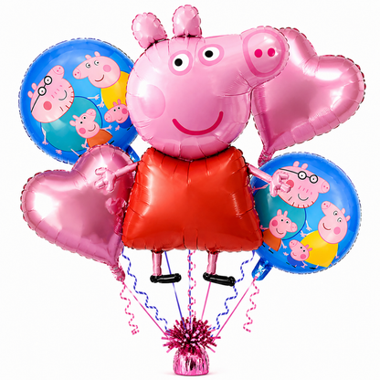 Peppa Pig Balloon Set - 5PC