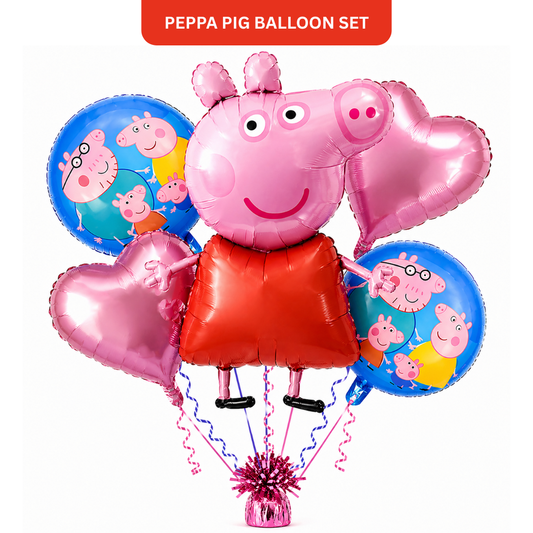 Peppa Pig Balloon Set - 5PC