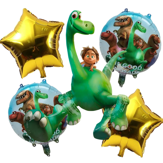 Dinosaur Theme Birthday Balloon Set - 5PC