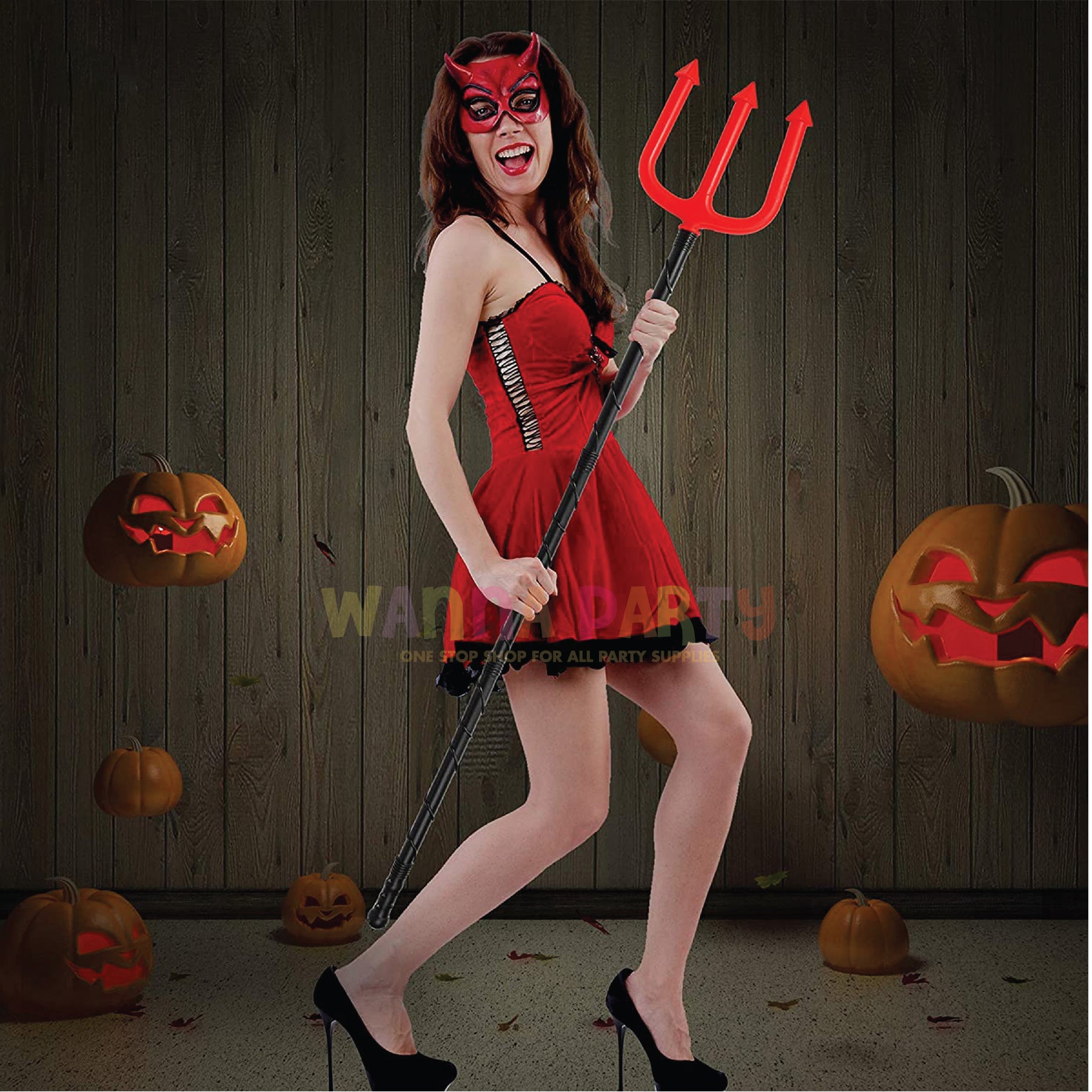 Halloween Pitchfork Hand Stick