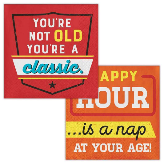 Happy Hour is a Nap Beverage Napkin - 16PC