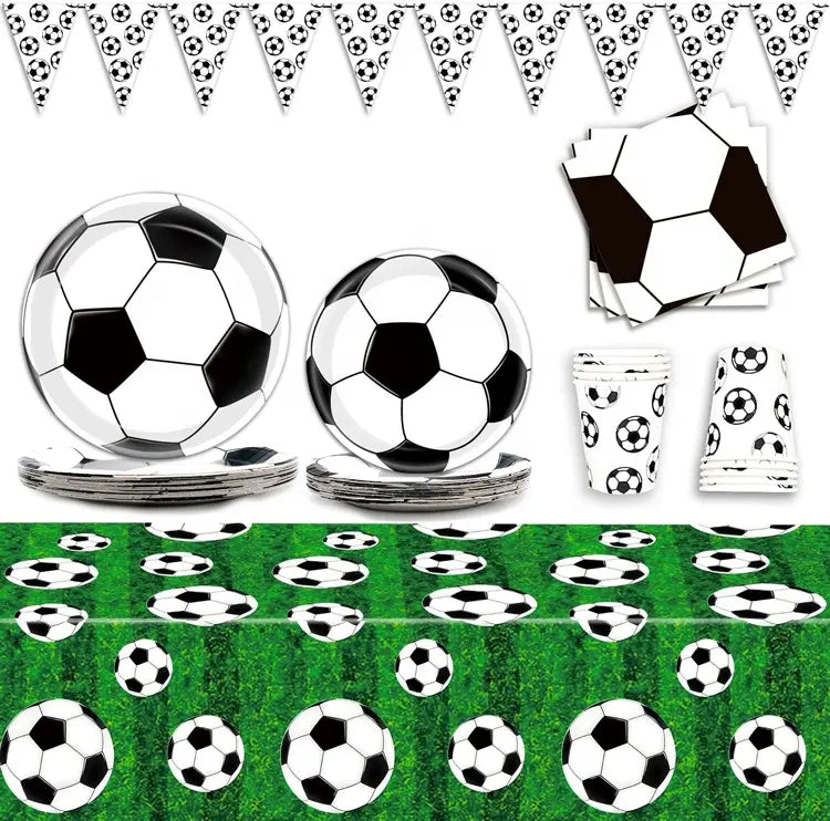 Soccer Paper Napkins - 20PC