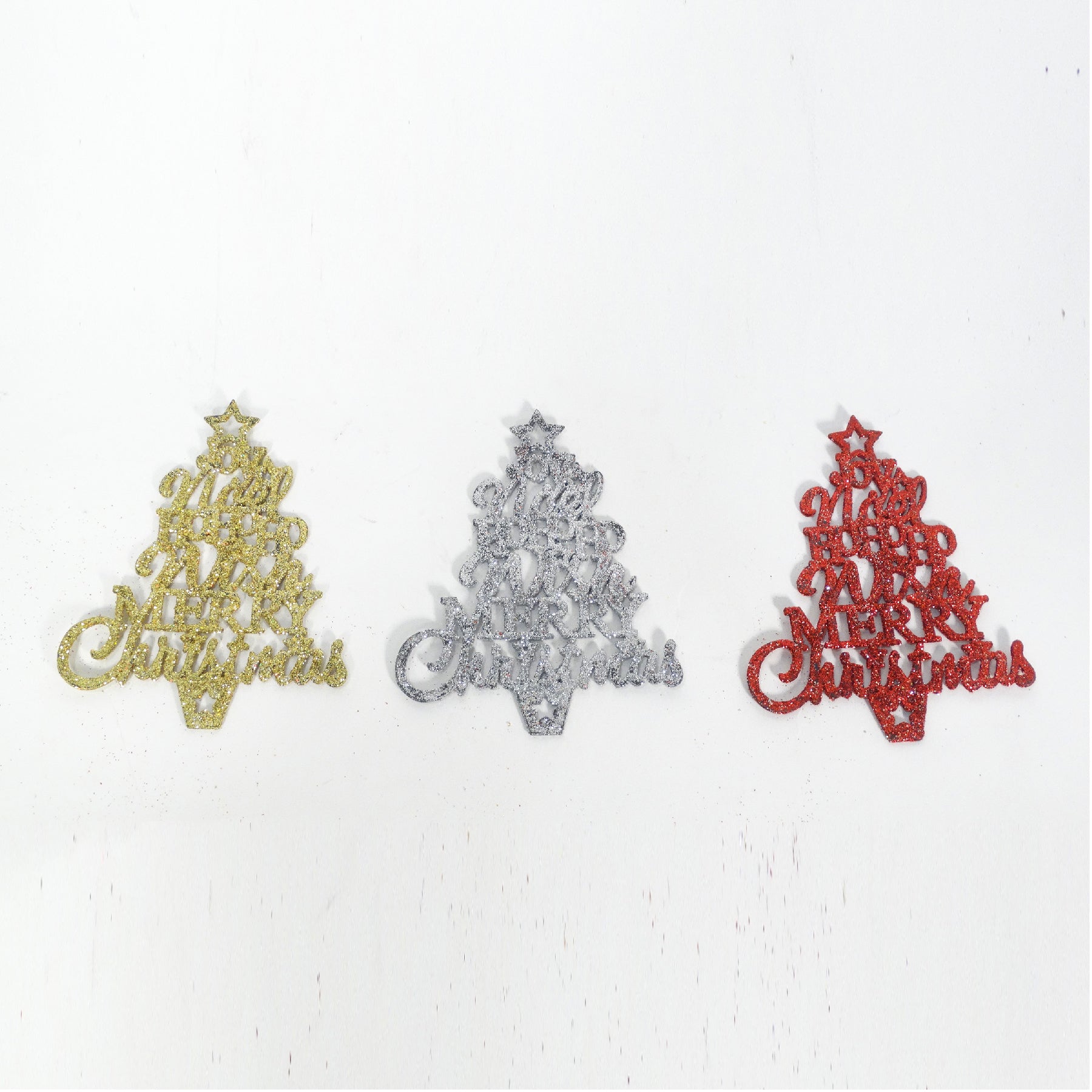 Ho-Ho-Ho Meery Christmas Tree Hangings - 3PC