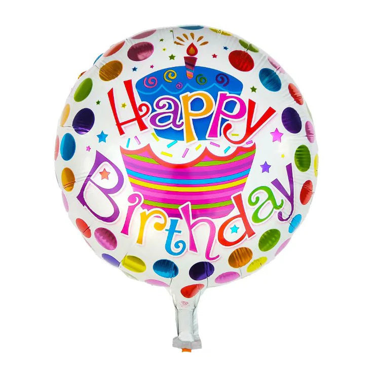 Happy Birthday Triple Layer Cake Balloon Set of 5