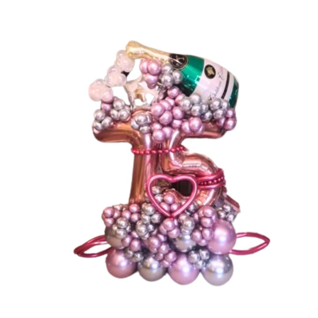 Balloon Bouquet - 75th Birthday