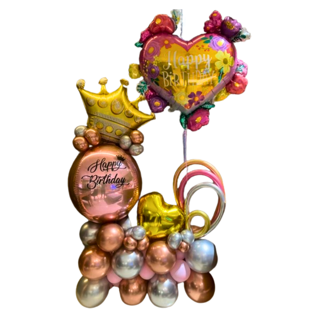 Balloon Bouquet - Happy Birthday