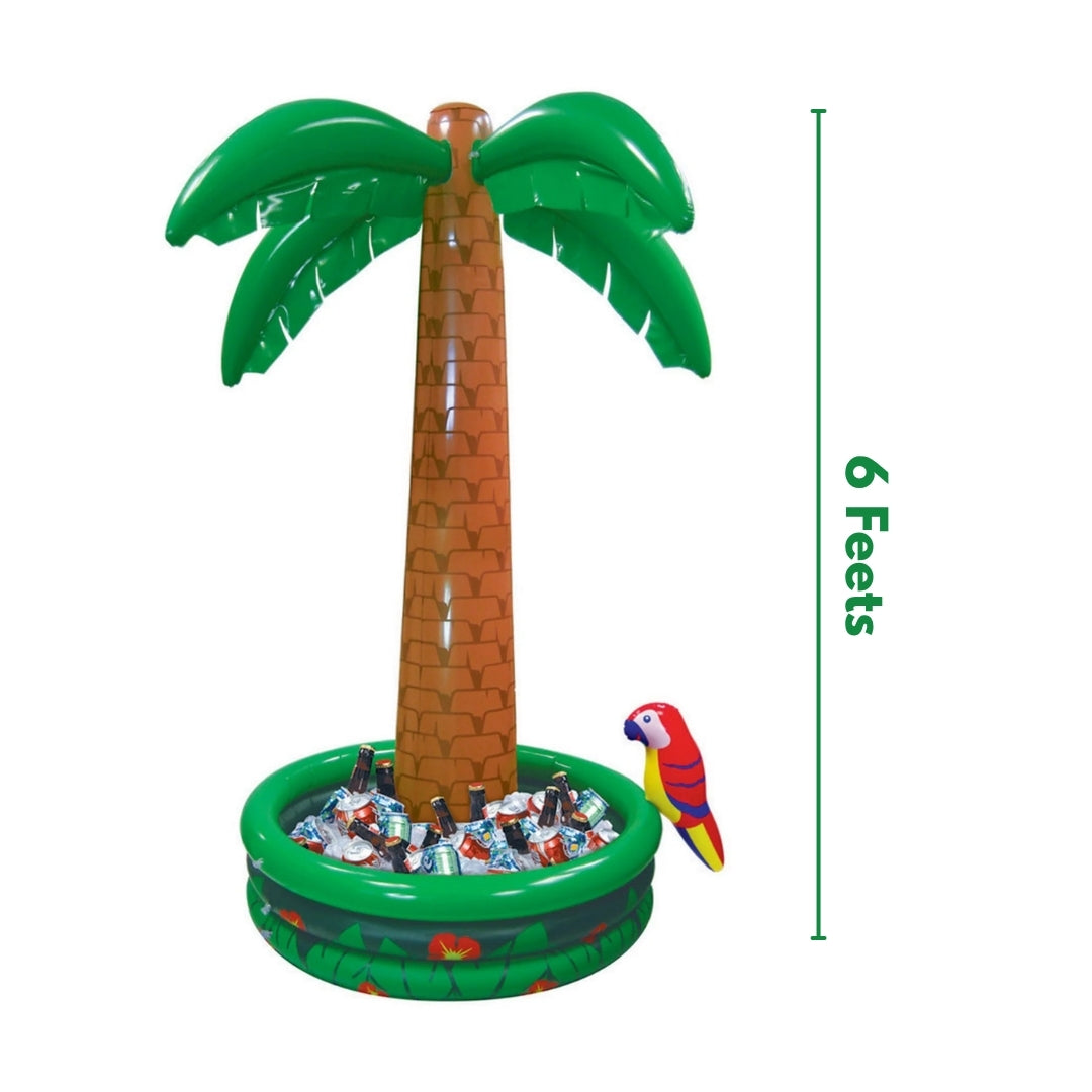 Inflatable Palm Tree Floats for Drinks and Ice - 6FT - 1PC