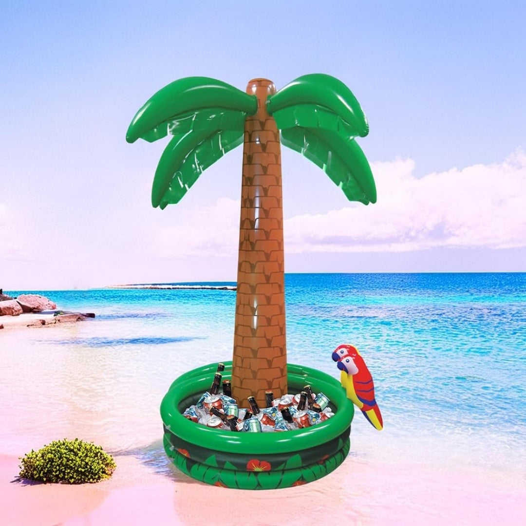 Inflatable Palm Tree Floats for Drinks and Ice - 6FT - 1PC