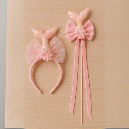 Mermaid Pink Wand and Headset - 1PC