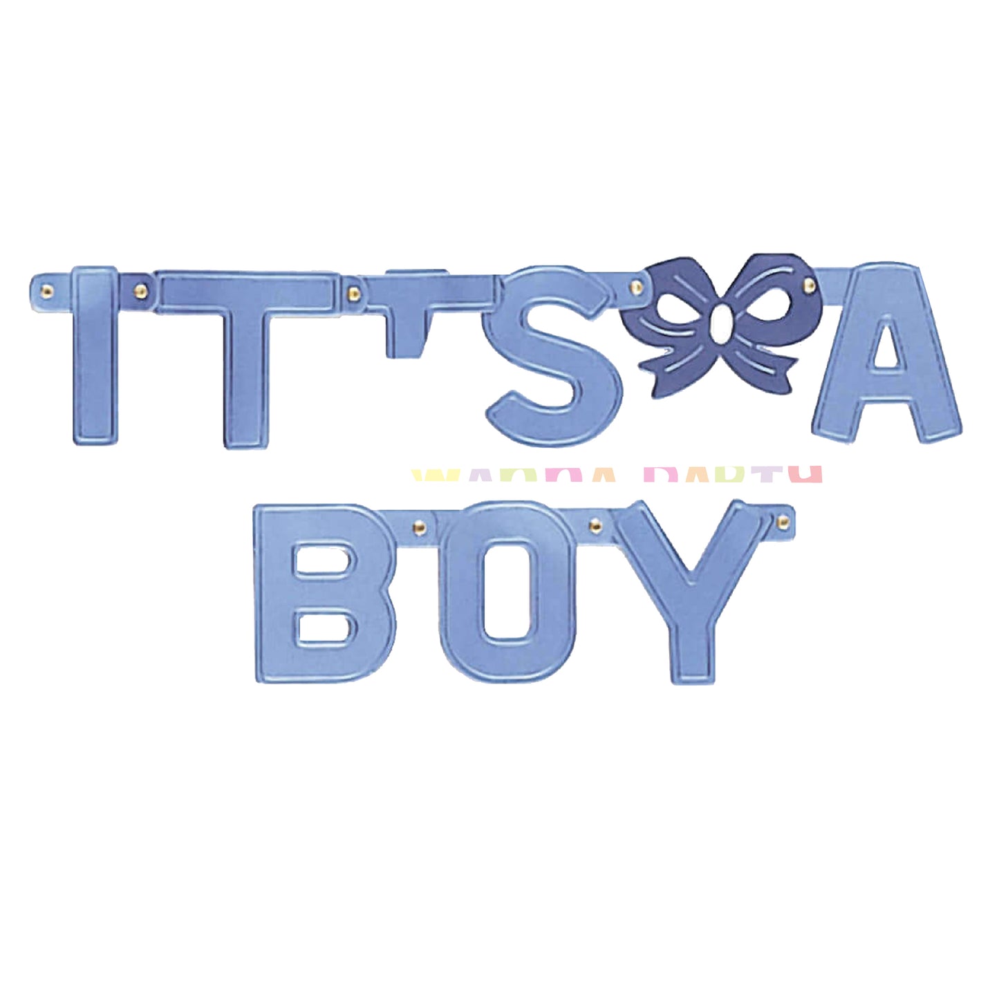 It's A Boy Small Jointed Banner