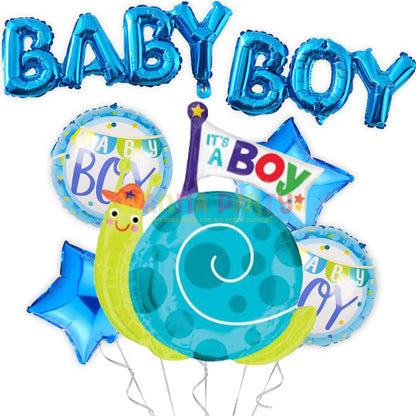 It's A Boy Snail Balloon 29" P35