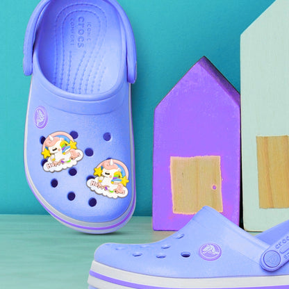 Unicorn shoe Spinning Charms- 2PC