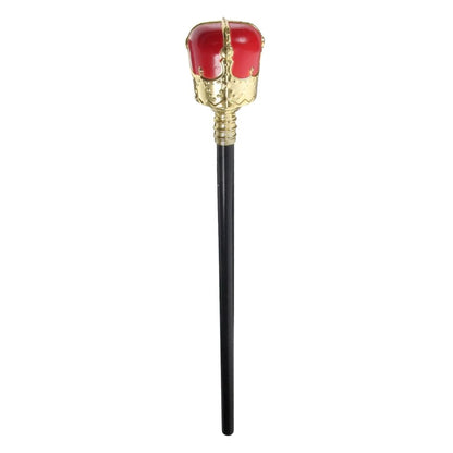 King Royal Sceptor Small Red & Gold - 1PC