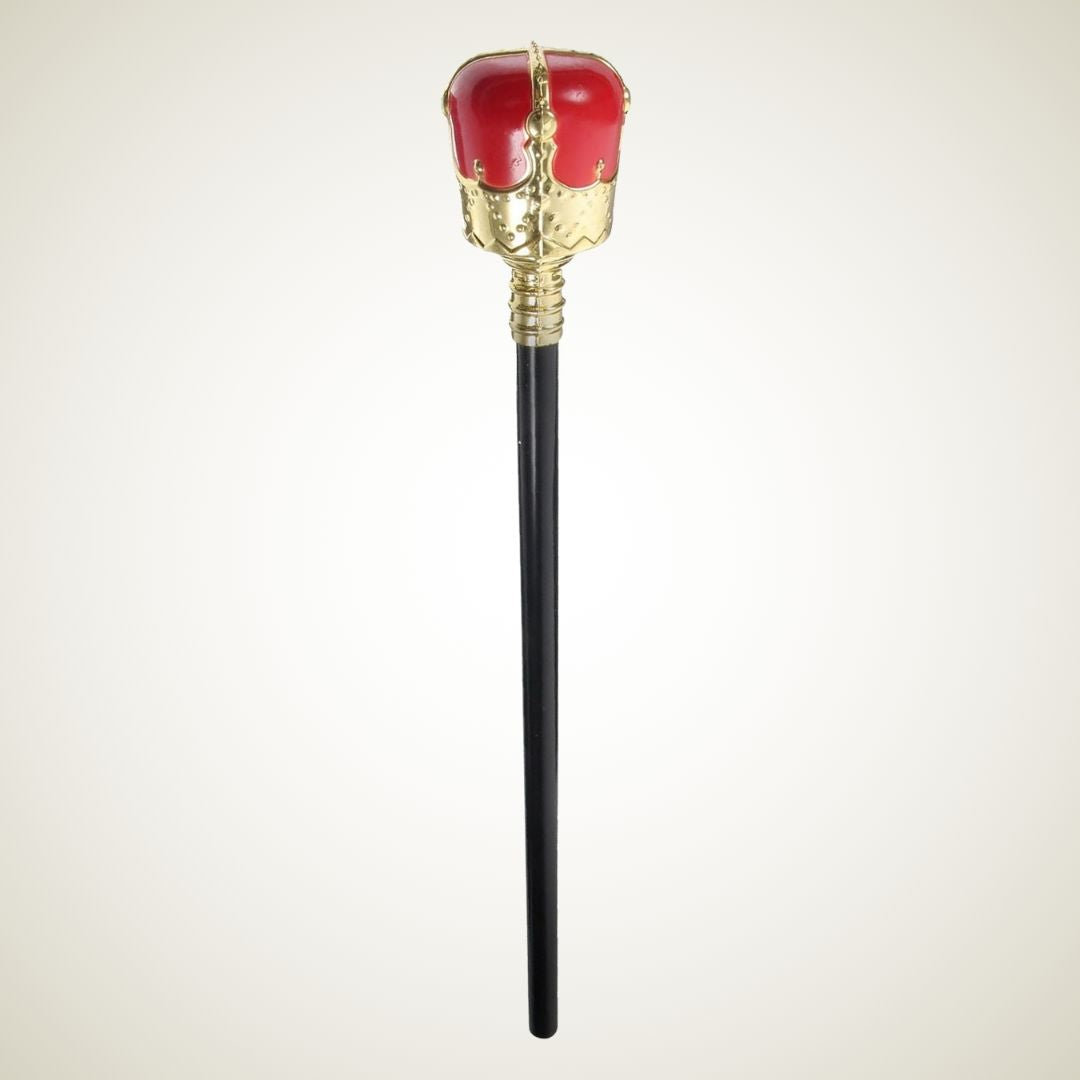 King Royal Sceptor Small Red & Gold - 1PC