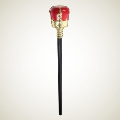King Royal Sceptor Small Red & Gold - 1PC