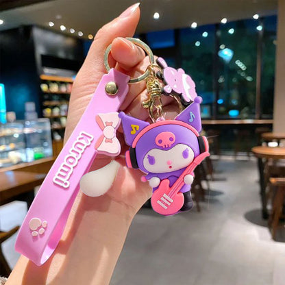 Kuromi and Cinammon Roll Keychain - Set of 2