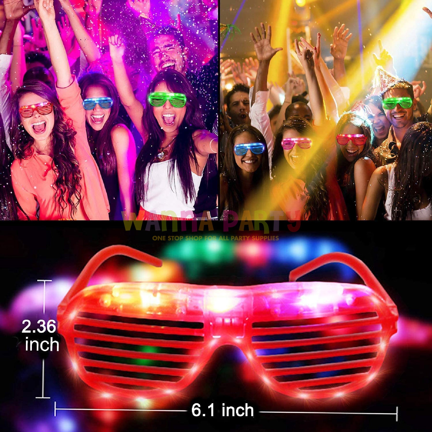 LED Shutter Shades