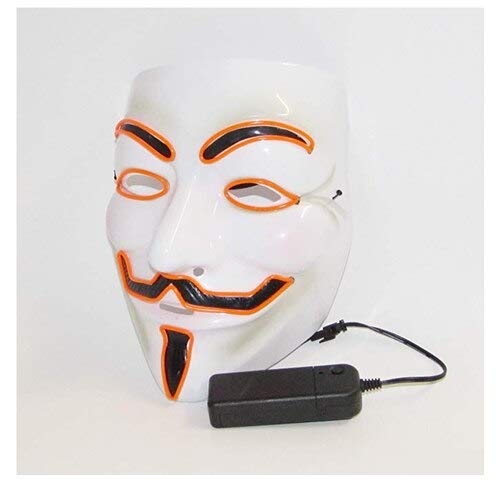 Neon LED Vendetta Mask