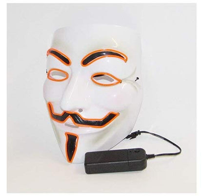 Neon LED Vendetta Mask