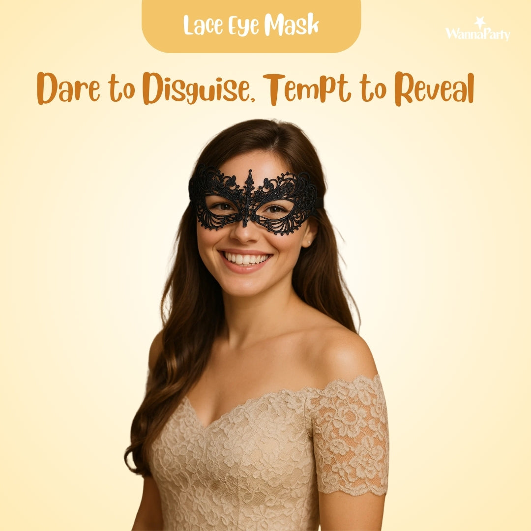 Masquerade Venetian Style Theater Masquerade Mask for Men and Woman - 1PC