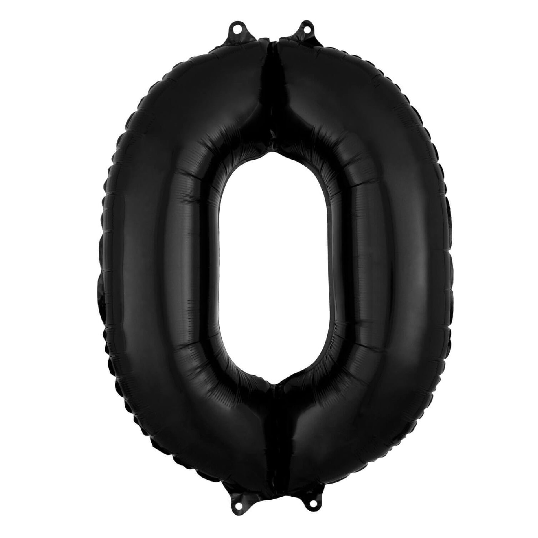 Large Shape No.0 Black Balloon 26" - L26