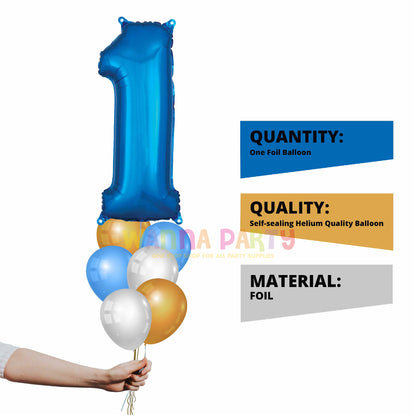 Large Shape No.1 Blue Balloon 26 - L26