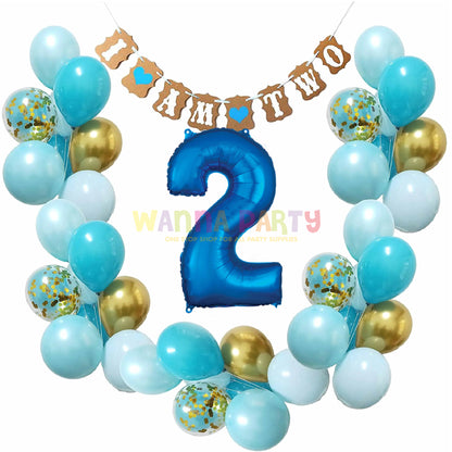 Large Shape No.2 Blue Balloon 26 - L26