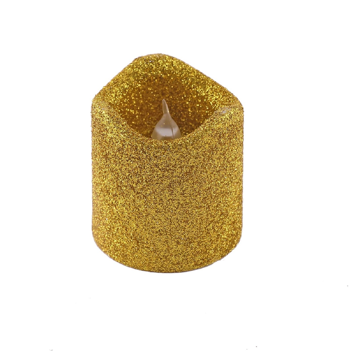 Led Small Glitter Candle-1PC