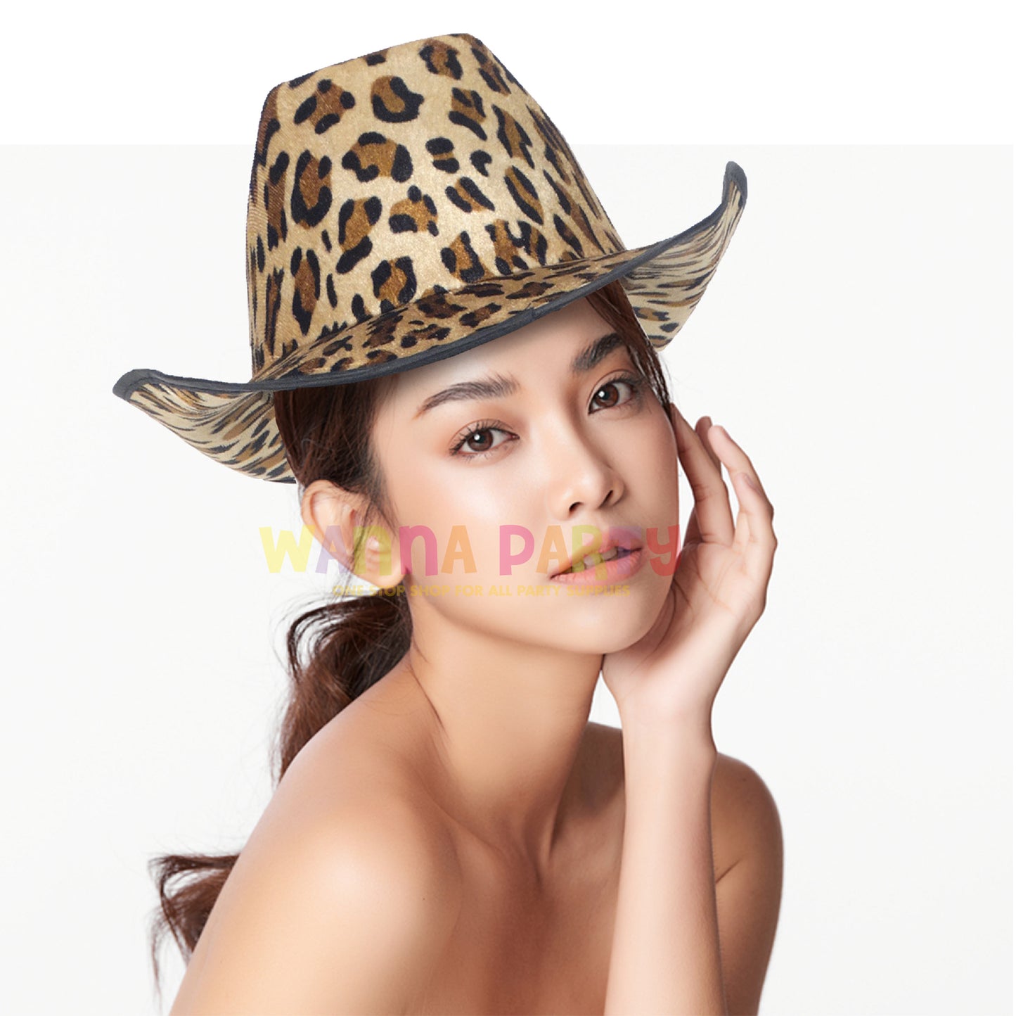 Leopard Print Cowboy Hats