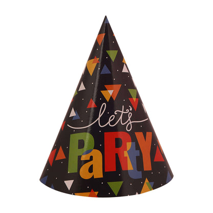 Let's Party Hats - 8PC