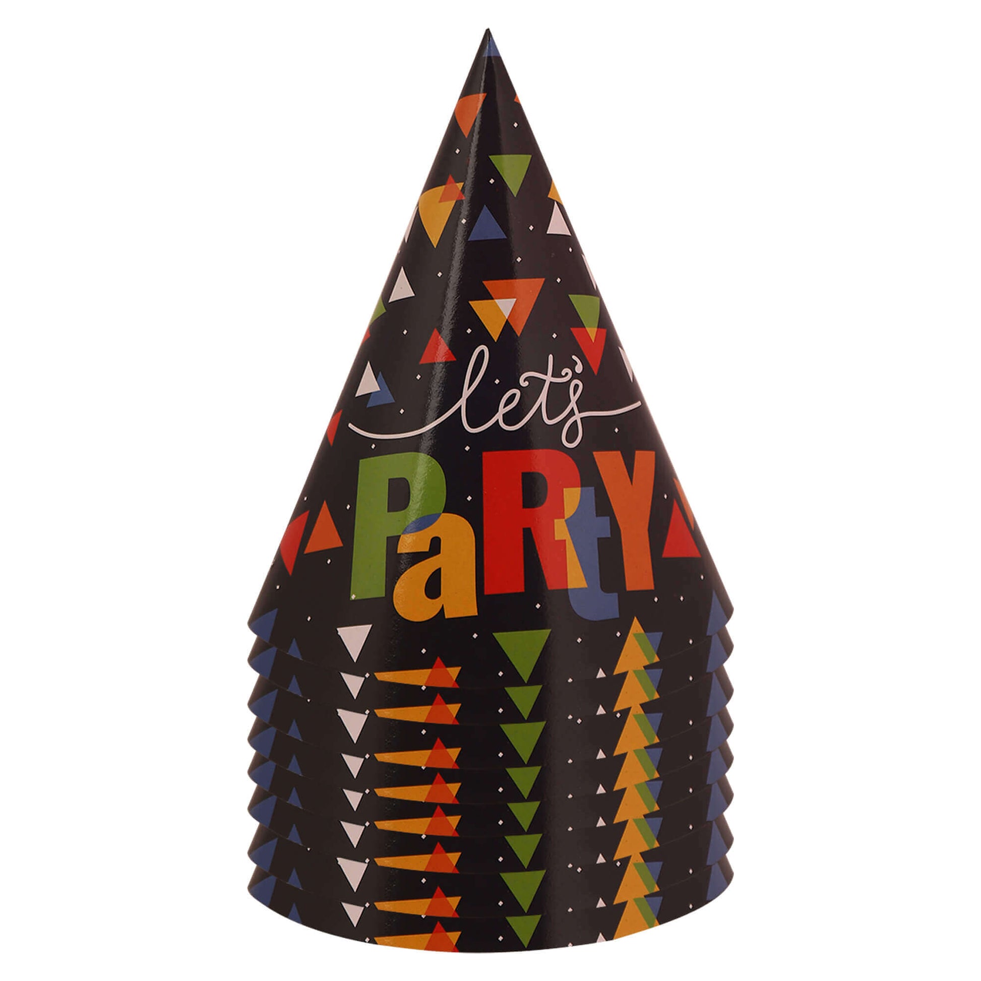 Let's Party Hats - 8PC