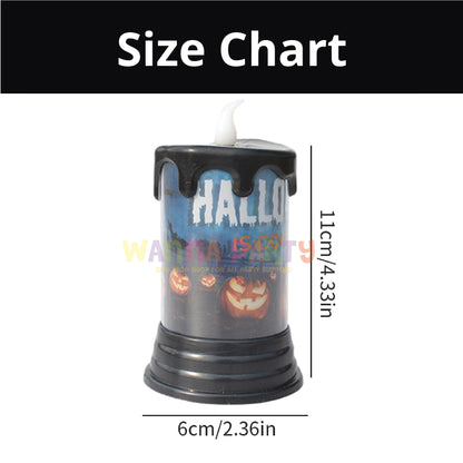 Light Up Halloween Candle