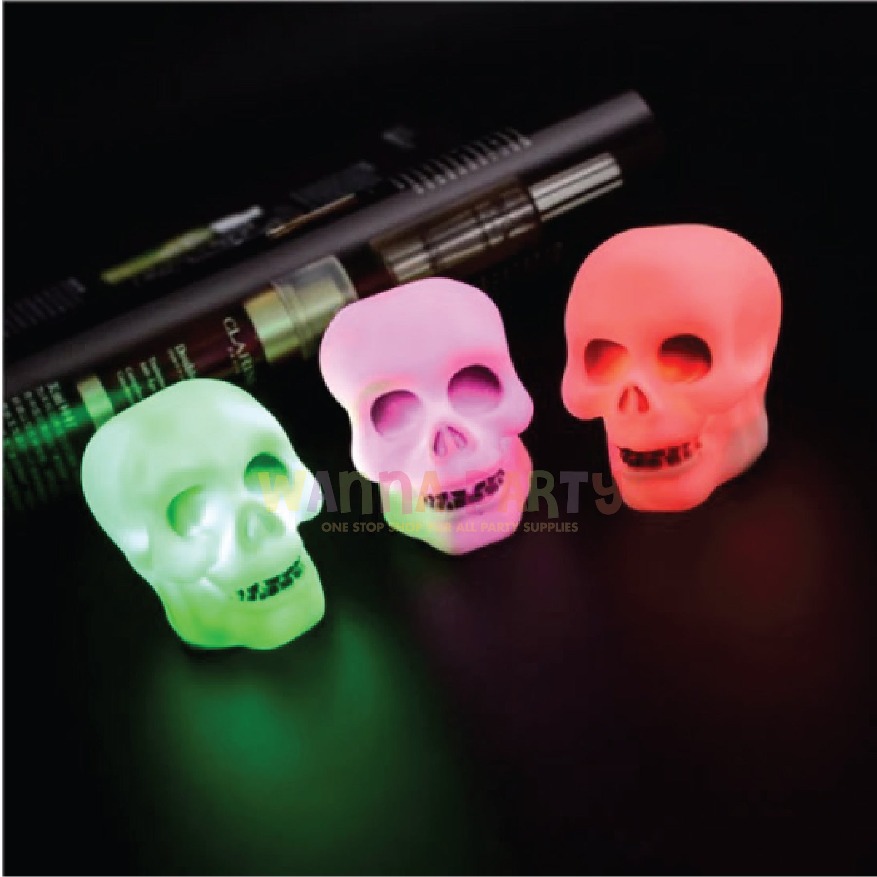 Light Up Skull Centerpiece